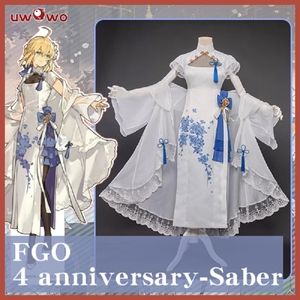 Uwowo fgo anniversary saber chinese dress
